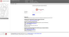 Desktop Screenshot of cas.unibo.it