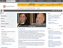 Tablet Screenshot of dse.unibo.it