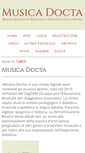 Mobile Screenshot of musicadocta.unibo.it