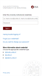 Mobile Screenshot of identitadigitale.unibo.it
