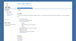 Desktop Screenshot of ccib.ing.unibo.it