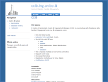 Tablet Screenshot of ccib.ing.unibo.it