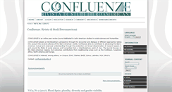 Desktop Screenshot of confluenze.unibo.it