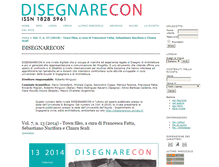 Tablet Screenshot of disegnarecon.unibo.it