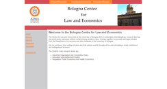 Desktop Screenshot of lawandeconomics.almaweb.unibo.it