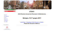 Desktop Screenshot of et2011.ing.unibo.it