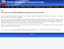 Tablet Screenshot of middleware.unibo.it