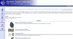 Desktop Screenshot of biolab.csr.unibo.it