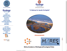 Tablet Screenshot of ecology.unibo.it