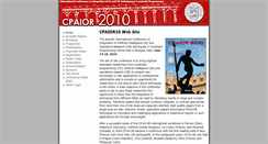 Desktop Screenshot of cpaior2010.ing.unibo.it