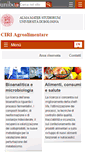 Mobile Screenshot of agroalimentare.unibo.it