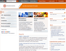 Tablet Screenshot of agroalimentare.unibo.it