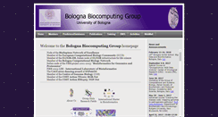 Desktop Screenshot of biocomp.unibo.it